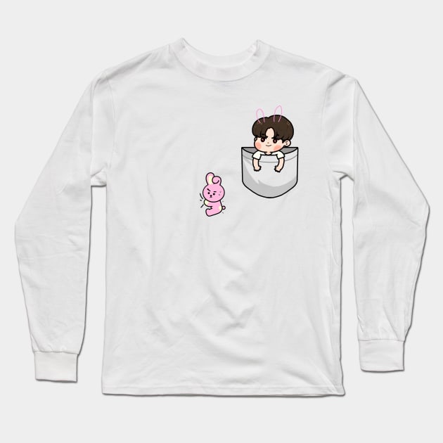 kookie and cooky Long Sleeve T-Shirt by Byunfrog